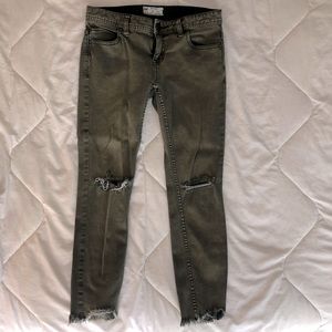 Free People Distressed Denim